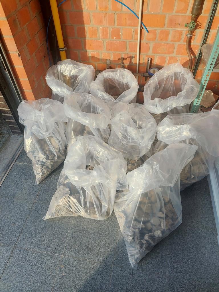 Gratis steenpuin, Tuin en Terras, Grind, Keien en Split, Ophalen