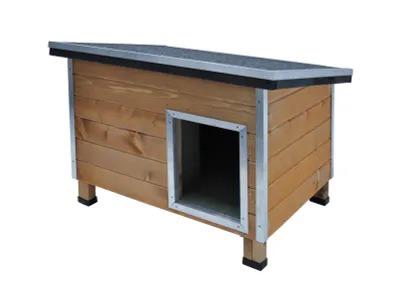 Niche pour chien - Attention : peinture brun foncé, Animaux & Accessoires, Maisons pour chiens, 65 à 100 cm, Comme neuf, Enlèvement