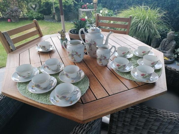 service à café en porcelaine de Limoges, Maison & Meubles, Cuisine | Vaisselle, Porcelaine, Enlèvement