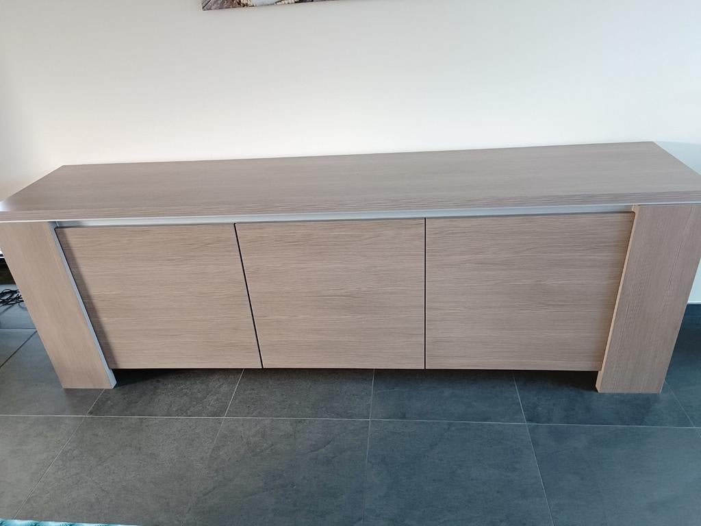 Complete eetkamer en salon  3 deling tafel/barkast/dressoir, Huis en Inrichting, Complete eetkamers, Gebruikt, Ophalen