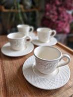 Set van 4 kopjes met schotels - Villeroy & Boch - Piemont, Uni, Comme neuf, Céramique, Enlèvement