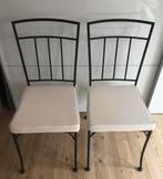 Tuinstoel stoel staal smeedijzer - NIEUW, Ophalen, Nieuw, Zwart, Metaal