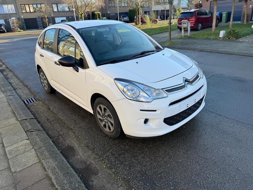 Citroën c3 1.0 Euro6 5deurs 50kw/68pk 35.000km Euro6, Auto's, Voorwielaandrijving, Stof, Wit, Handgeschakeld