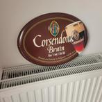 Plaque en métal corsendonk brune, Enlèvement ou Envoi