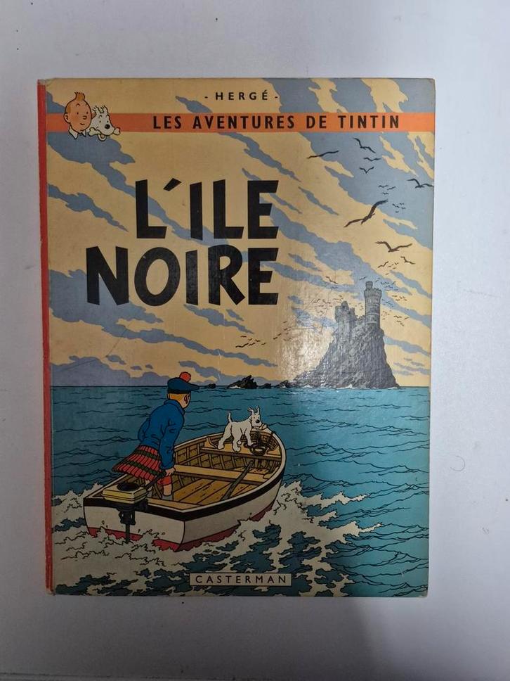 Tintin l île noire, Livres, BD, Enlèvement