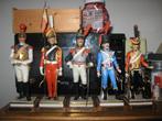 5 figurines en porcelaine Sitzendorf soldats Napoléon empire, Collections, Enlèvement, Comme neuf