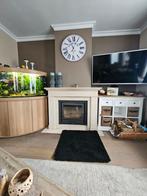 Marmeren Sierschouw en hout inbouw kachel merk Barbus, Ophalen of Verzenden