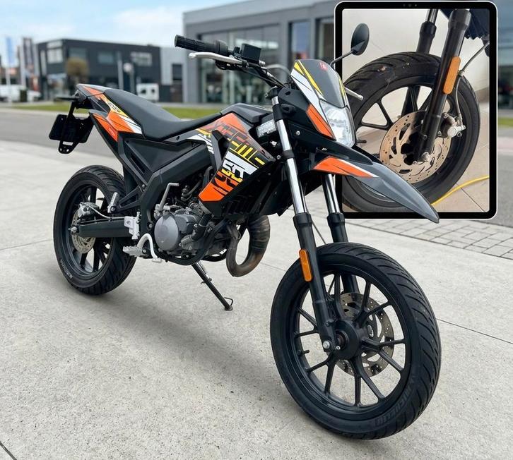Derbi Senda DRD X-Treme 50cc – Prachtige Staat & Rijklaar, Vélos & Vélomoteurs, Cyclomoteurs | Derbi, Neuf, Classe B (45 km/h)