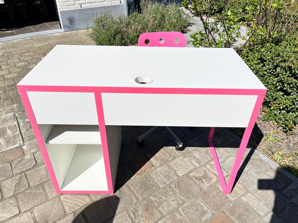 Kinderbureau met bureaustoel, Maison & Meubles, Bureaux, Enlèvement, Comme neuf, Bureau enfant