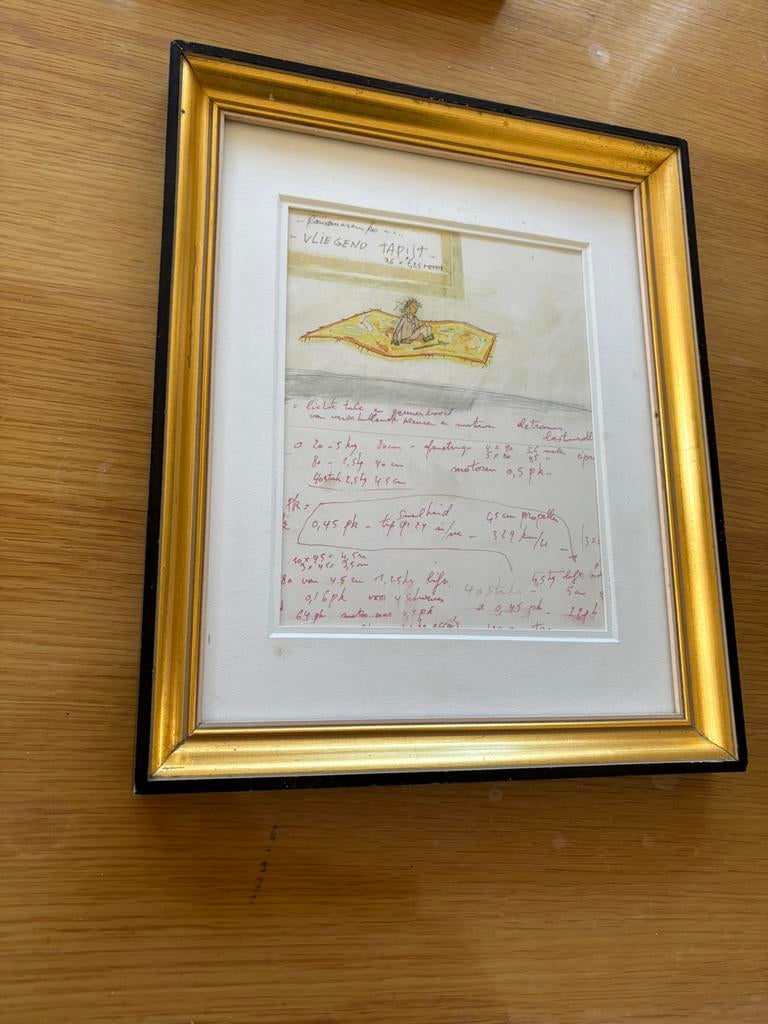 Panamarenko vliegend tapijt, Ophalen of Verzenden