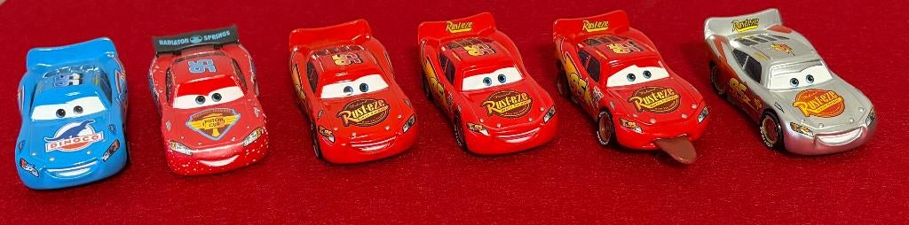DISNEY CARS Lightning McQueen Die Cast serie 1:55, Ophalen of Verzenden, Nieuw, Auto