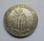 België 50 frank 1935 Wereldtentoonstelling FRANS, Envoi, Argent, Argent