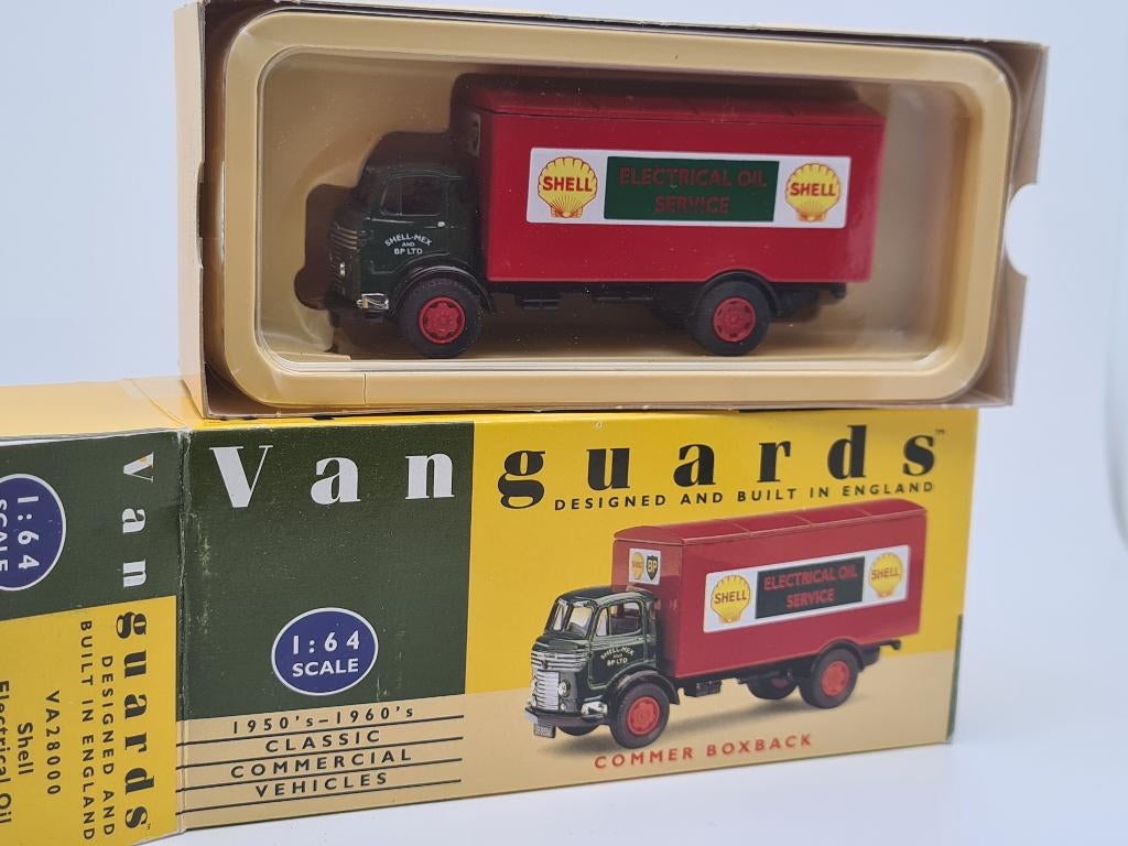 Commer Boxback Truck Shell - Vanguards 1/64, Verzenden, Zo goed als nieuw, Bus of Vrachtwagen