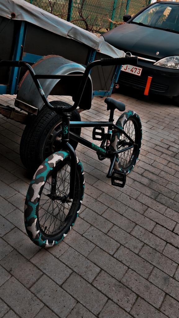 Bmx freestyle, Vélos & Vélomoteurs, Vélos | BMX & Freestyle, Comme neuf, 20 à 24 pouces, Acier, Guidon à 360°, Enlèvement