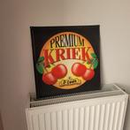 Kriek Saint Louis metalen plaat, Ophalen of Verzenden