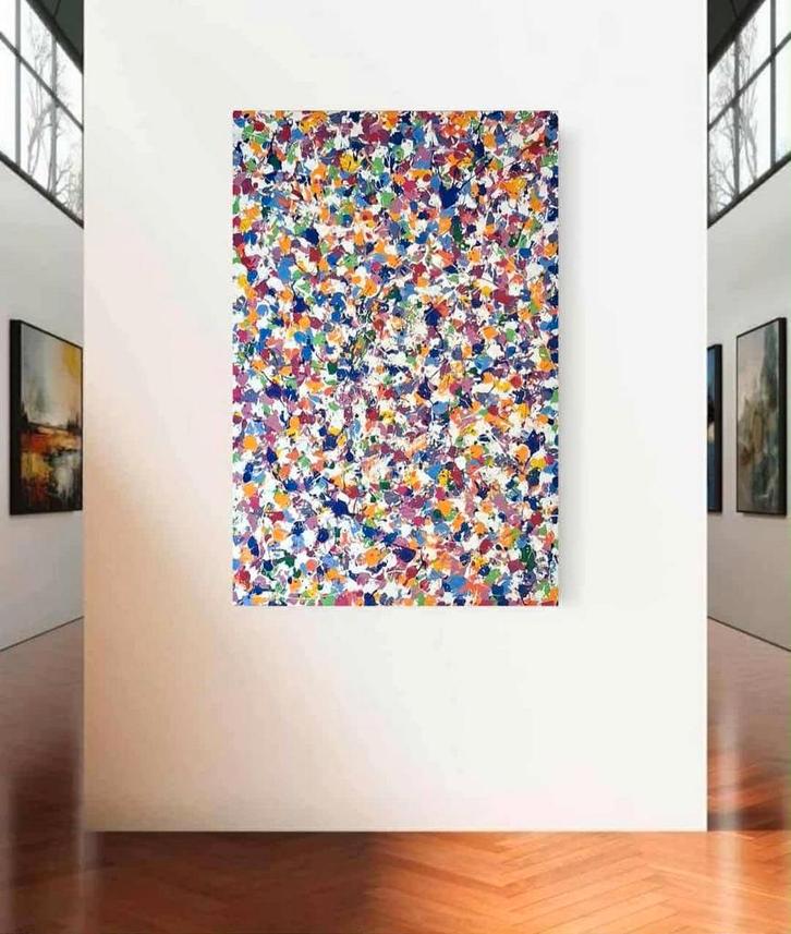 A SMILE  IN  YOUR  HAERT, Antiek en Kunst, Kunst | Schilderijen | Abstract, Ophalen