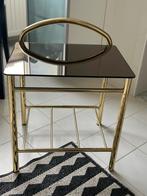 2x Bijzettafeltje , nachttafeltje 25/stuk, Ophalen, Zo goed als nieuw, Glas