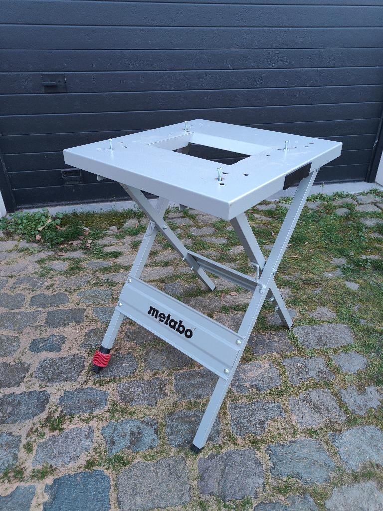 Tafel voor zaagmachine Metabo, Ophalen, Gebruikt, Afkortzaag, Metabo