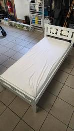 IKEA kritter bedje 160x70, Ophalen, Wit, 190 cm of minder, Zo goed als nieuw