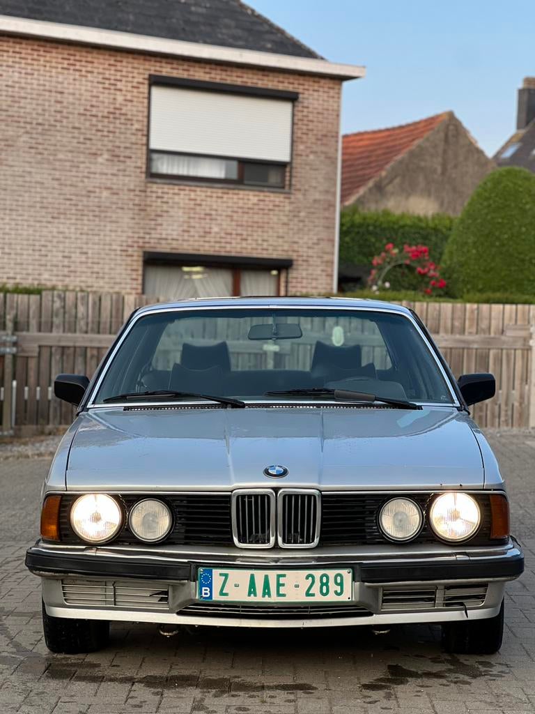 BMW 728i automaat e23 oldtimer, Autos, BMW, Entreprise, Série 7, Essence, Berline, 5 portes, Automatique, Argent ou Gris, Bleu