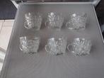 1 lot de 12 tasses en verre taillé vintage, Enlèvement ou Envoi, Neuf, Verre, Tasse(s) et/ou soucoupe(s)