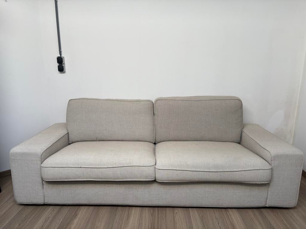 Tweezit zetel Ikea, Huis en Inrichting, Zetels | Zetels, Ophalen, Gebruikt, Driepersoons, Rechte bank