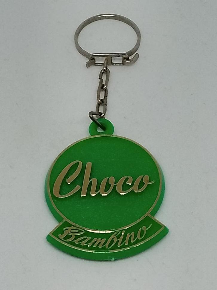 Sleutelhanger Choco Bambino Antwerpen – Retro Reclame / Souv, Collections, Porte-clés, Utilisé, Ville ou Campagne, Enlèvement ou Envoi