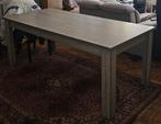 eetkamertafel 1m90 lang en 90 cm breed is zwaar, Huis en Inrichting, Tafels | Eettafels, Ophalen, Gebruikt, 50 tot 100 cm, Vijf personen of meer