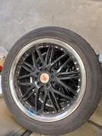 Jantes de 17 pouces avec pneus comme neufs 5x112, Autos : Pièces & Accessoires, Enlèvement, Utilisé, 225 mm, Pneu(s)