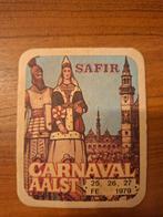 Bierkaartje Safir Aalst, Enlèvement, Utilisé, Sous-bock, Autres marques