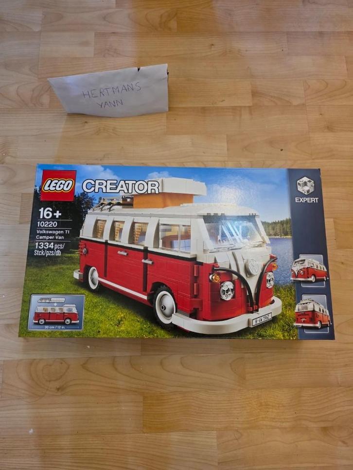 Camping-car Volkswagen T1 Lego Creator (10220), Enfants & Bébés, Jouets | Duplo & Lego, Neuf, Lego, Ensemble complet, Enlèvement ou Envoi