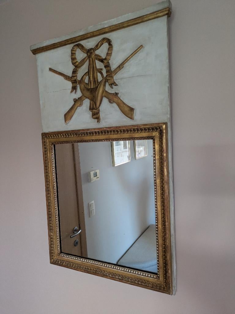 Miroir ancien 94 x 56 cm, Enlèvement