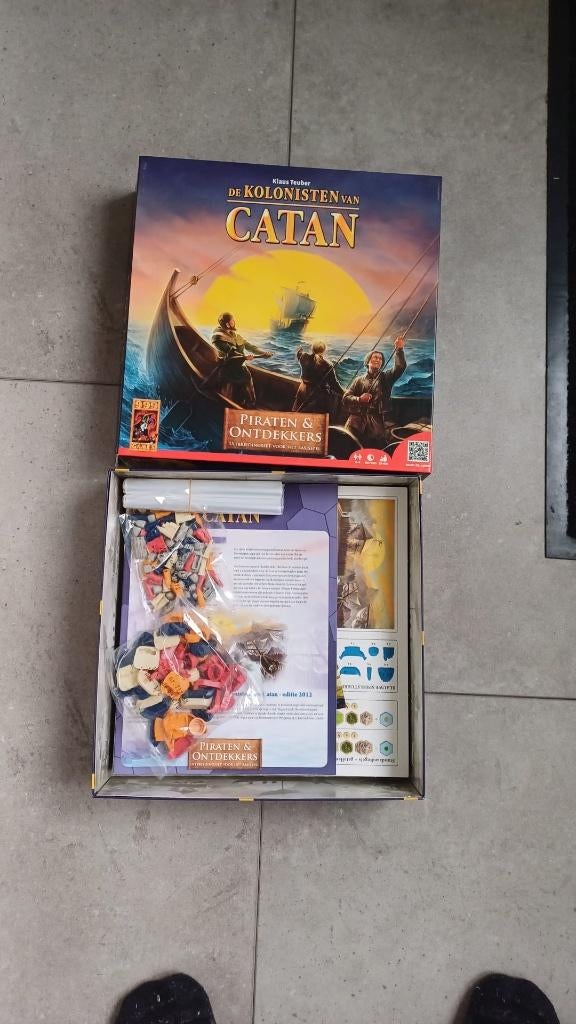 bordspel de Kolonisten v Catan Piraten en Ontdekkers 999, Een of twee spelers, Ophalen of Verzenden, Nieuw, 999 Games