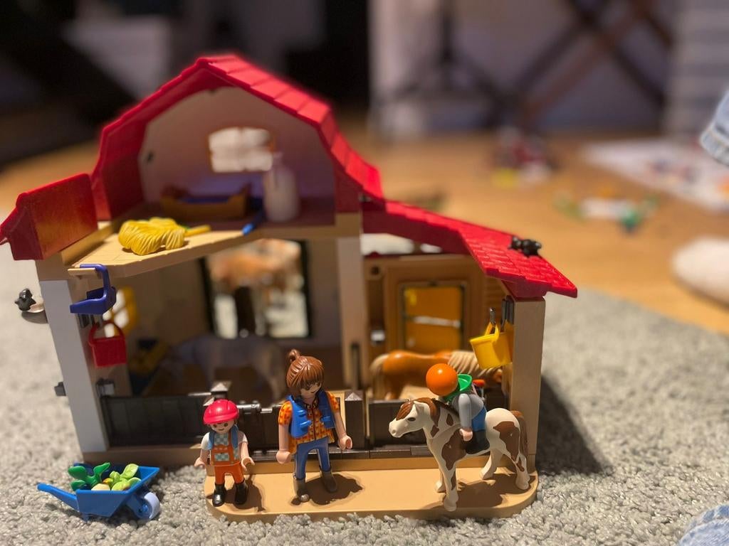 Ferme Playmobil, Enfants & Bébés, Jouets | Playmobil, Utilisé, Ensemble complet, Enlèvement