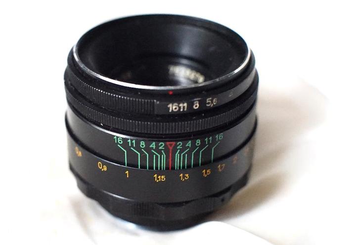 Helios 44-2 M42 + adapterring mogelijk, Audio, Tv en Foto, Fotocamera's Analoog, Gebruikt, Spiegelreflex, Overige Merken, Ophalen of Verzenden