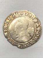 Munt zilver Engeland sixpence 1589 Elisabeth I zeldzaam, Ophalen, Overige landen, Losse munt, Zilver