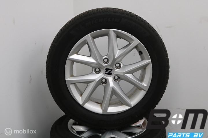 ALLSEASON ORIGINEEL! 16 inch velgen Seat Leon 5F! 5FA601025, Pneus et Jantes, 16 pouces, Véhicule de tourisme, 205 mm