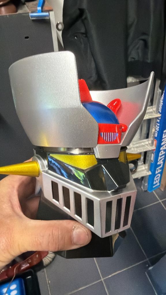 Neon Goldorak kar lichtbak retro vintage bier kuifje duvel, Verzamelen, Ophalen of Verzenden, Gebruikt, Reclamebord