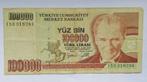Turkije 100.000 Lira 1997, Postzegels en Munten, Bankbiljetten | Europa | Niet-Eurobiljetten, Verzenden