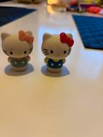 2 figurines hello kitty, Ophalen of Verzenden, Zo goed als nieuw