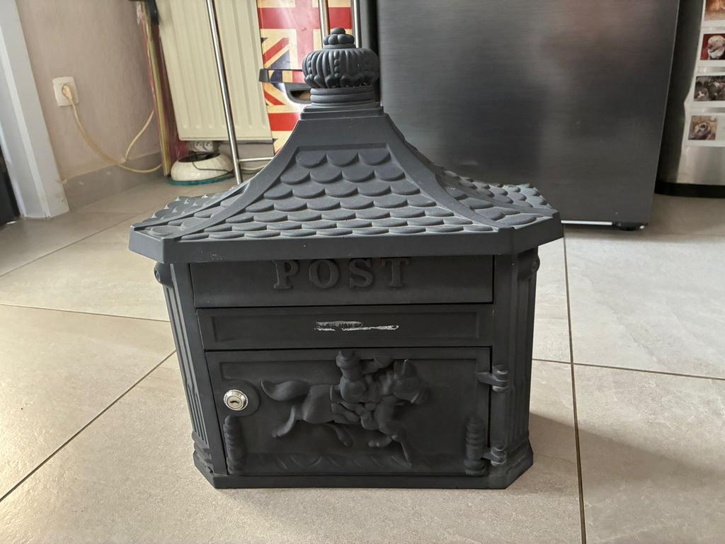 Engelse brievenbus, Tuin en Terras, Brievenbussen, Ophalen of Verzenden, Zo goed als nieuw