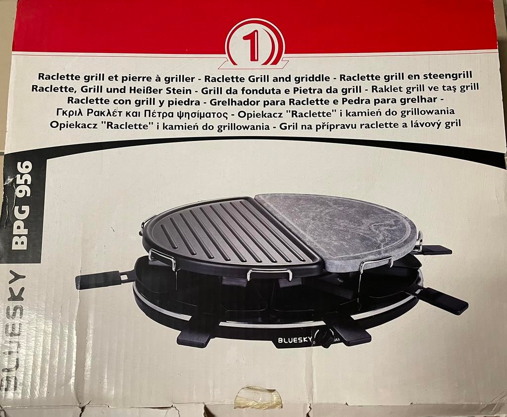 Appareil à raclette/grill, Electroménager, Enlèvement ou Envoi, Utilisé