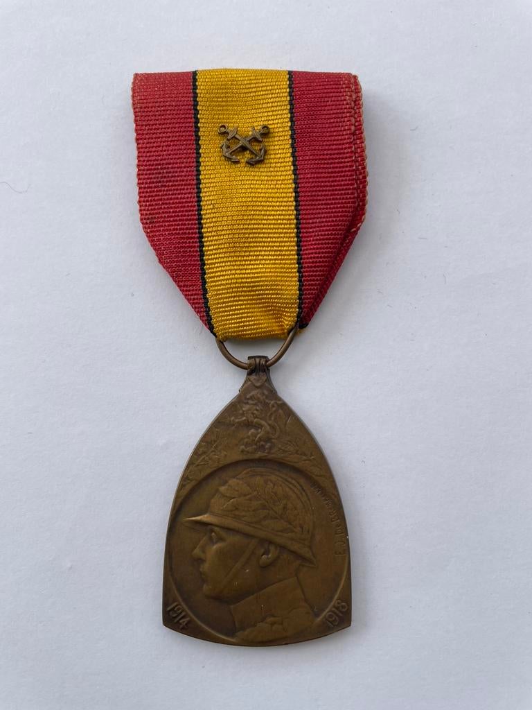 Medaille Marine 14-18, Verzamelen, Ophalen of Verzenden, Marine