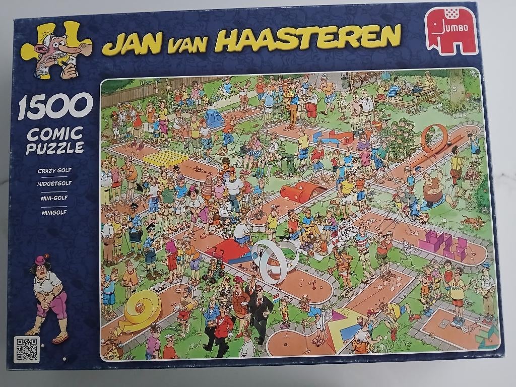 Puzzel Jan van Haasteren 1500 stukjes, Hobby en Vrije tijd, Denksport en Puzzels, Ophalen, 500 t/m 1500 stukjes, Zo goed als nieuw