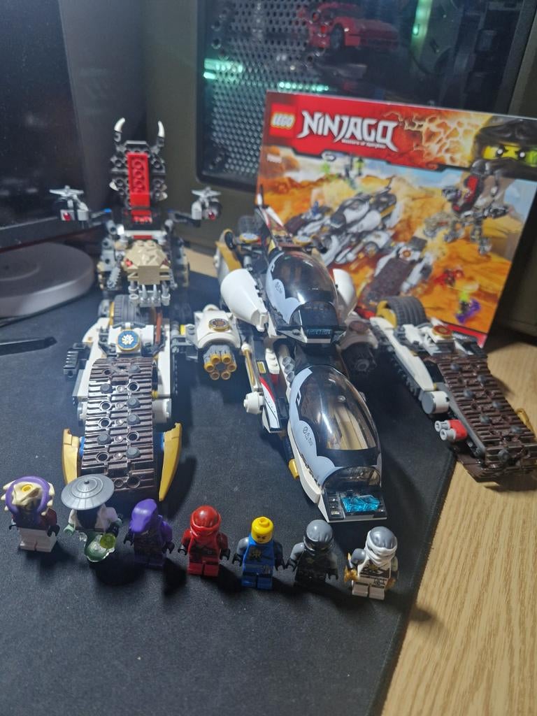 Lego Ninjago Ultra Stealth Raider set 70595, Kinderen en Baby's, Speelgoed | Duplo en Lego, Zo goed als nieuw, Lego, Complete set