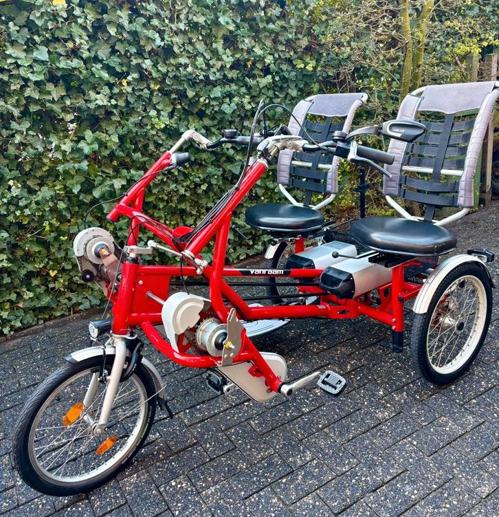 fun2go Van Raam duofiets met DUBBEL BATTERIJ  en garantie, Fietsen en Brommers, Fietsen | Cruisers en Lowriders, Zo goed als nieuw