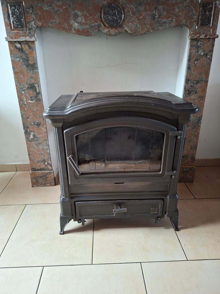 Poêle bois charbon, Maison & Meubles, Poêles, Enlèvement, Bois