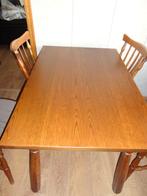keukentafel met 4 stoelen, Huis en Inrichting, Ophalen, Gebruikt