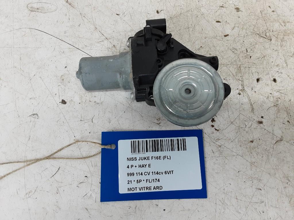 MOTEUR LEVE VITRE ELECTRIQUE ARRIÈRE DROIT Juke (F16), Utilisé, Arrière, Nissan