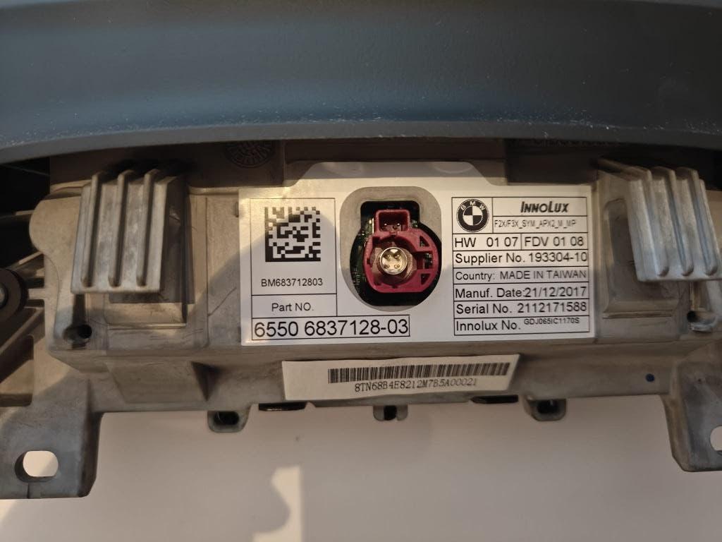 BMW F20/21 scherm middenconsole dashboard, Autos : Pièces & Accessoires, Tableau de bord & Interrupteurs, BMW, Utilisé, Enlèvement